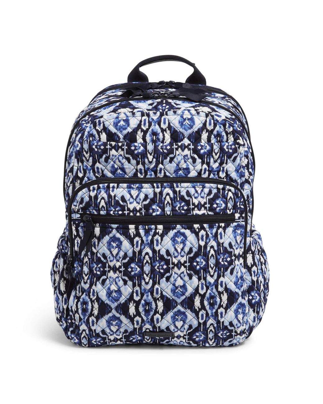 Vera Bradley Cotton Xl Campus Backpack in Blue Lyst