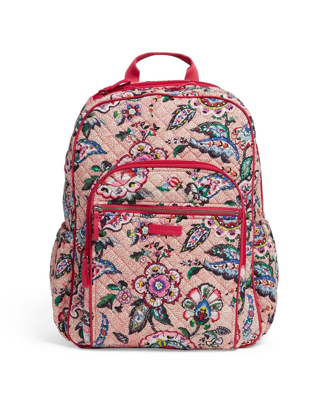 Vera Bradley Cotton Iconic Campus Backpack in Pink Lyst