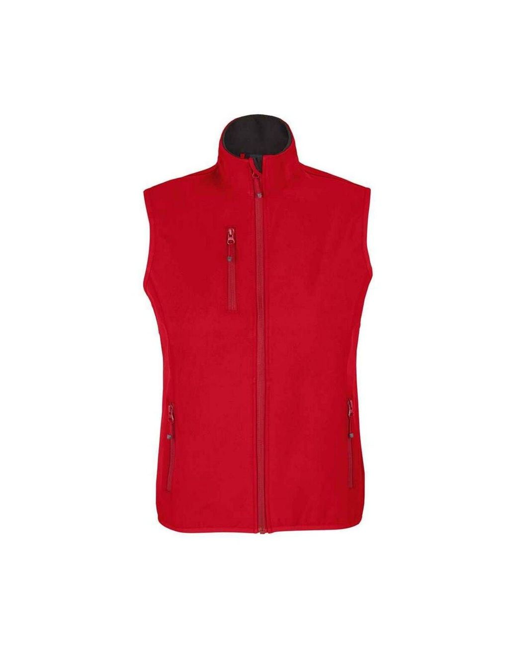 Sol's Falcon Softshell Recycled Body Warmer in Red | Lyst
