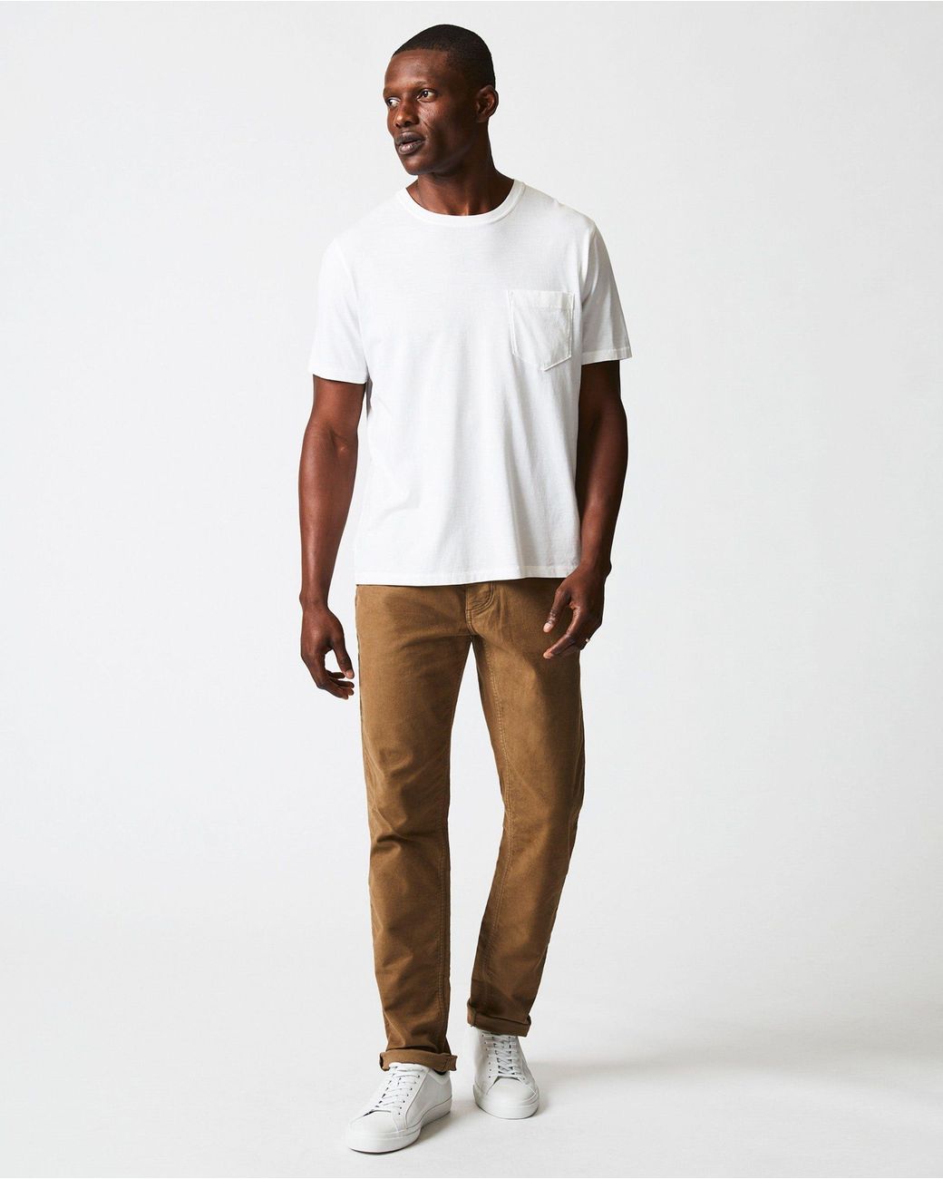 Billy Reid Washed Tee in White for Men Lyst