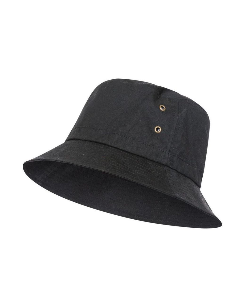 Trespass Adult Waxy Bucket Hat in Black | Lyst