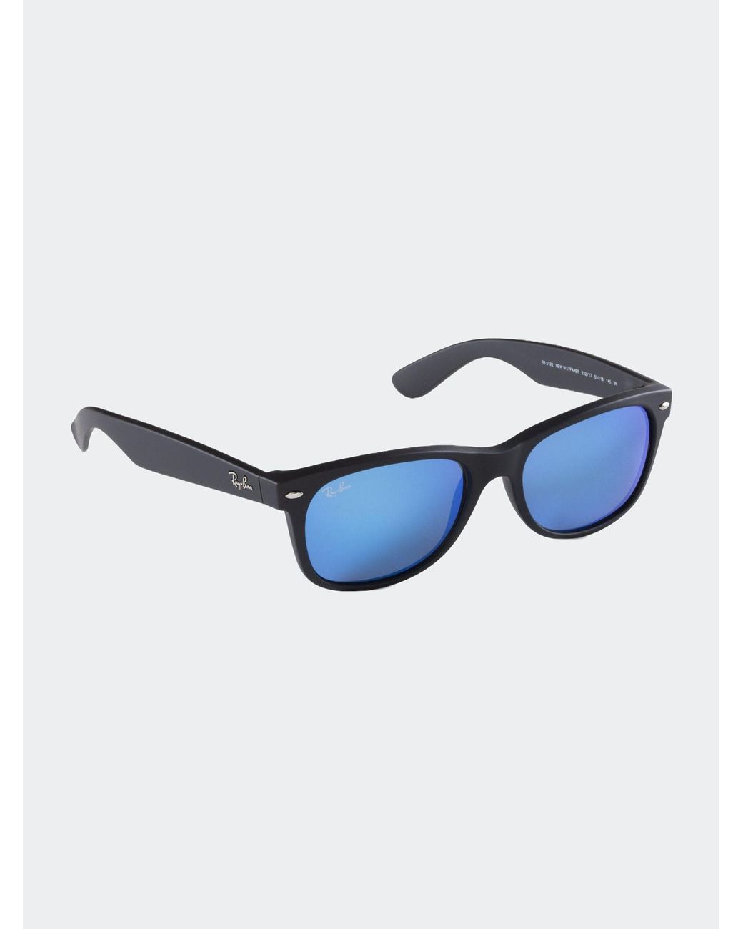 Ray Ban New Wayfarer Sunglasses In Blue Lyst