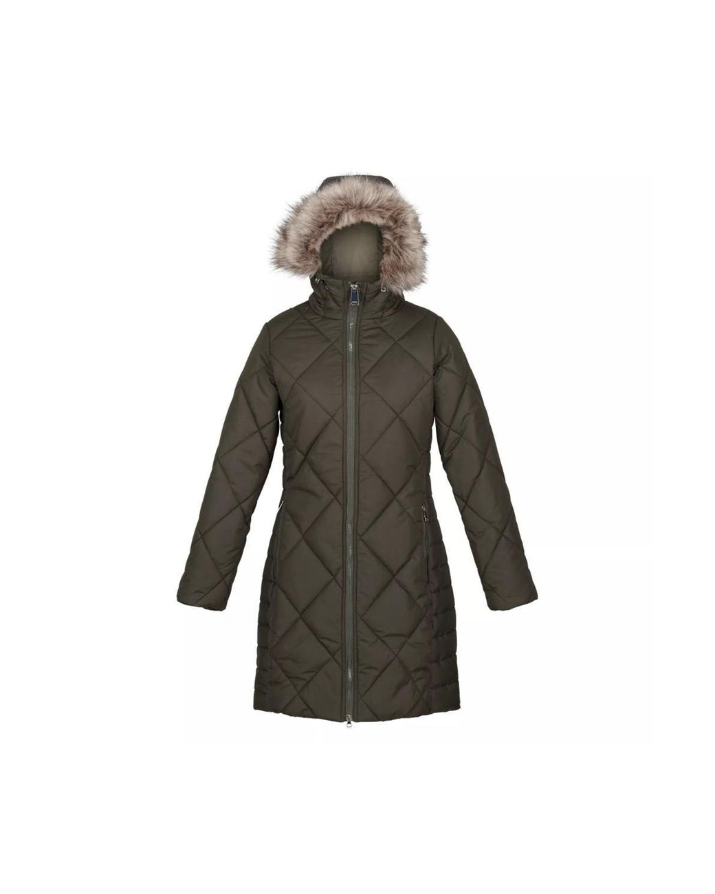 Regatta Fritha Ii Insulated Parka Jacket in White Lyst
