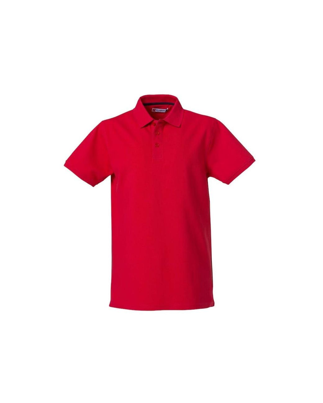 Clique Heavy Premium Polo Shirt in Red for Men | Lyst