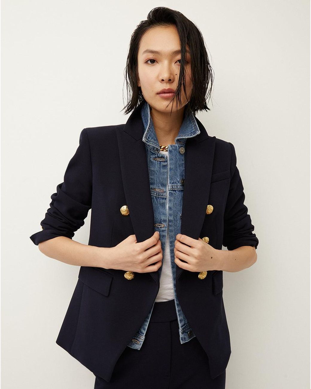 Veronica beard deals navy blazer