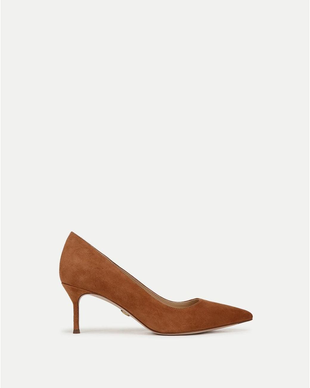 Veronica Beard Brown Rita Suede Pump