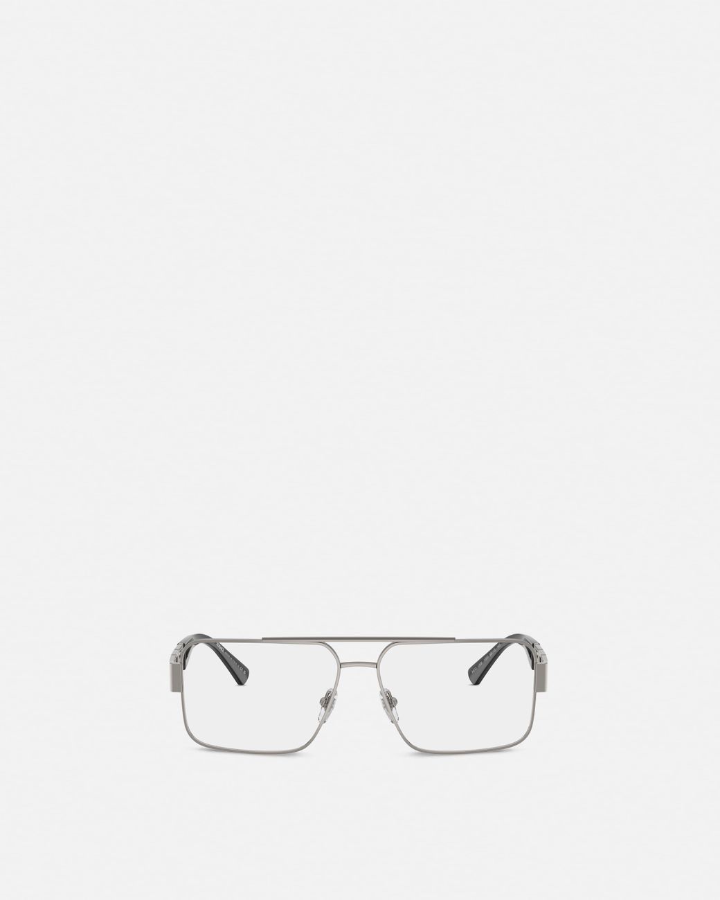 Versace White Greca Navigator Glasses for men