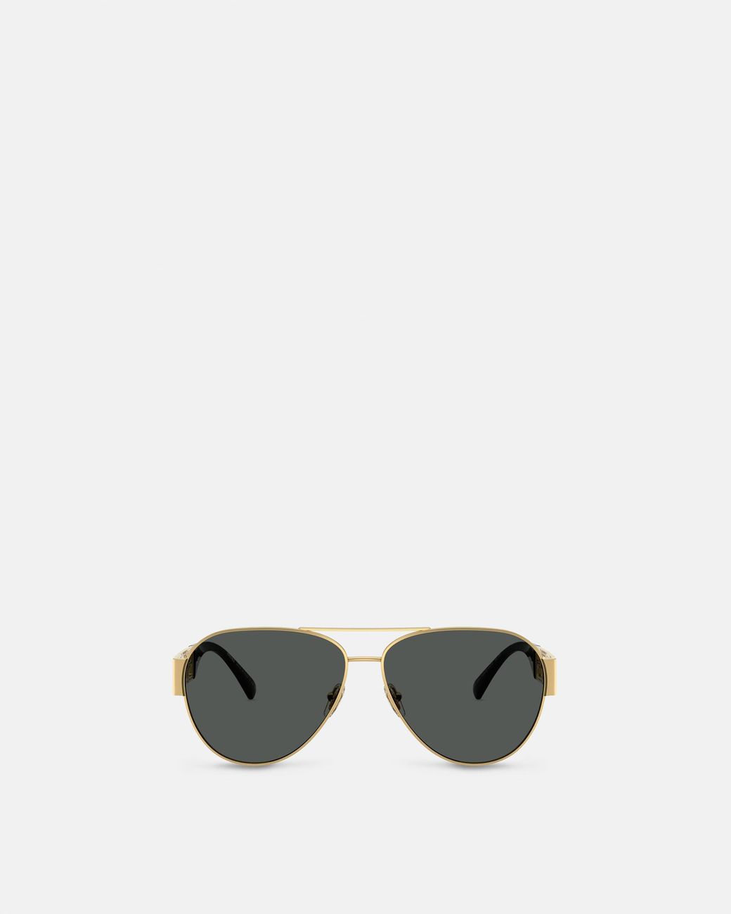 Versace Multicolor Greca Pilot Sunglasses for men
