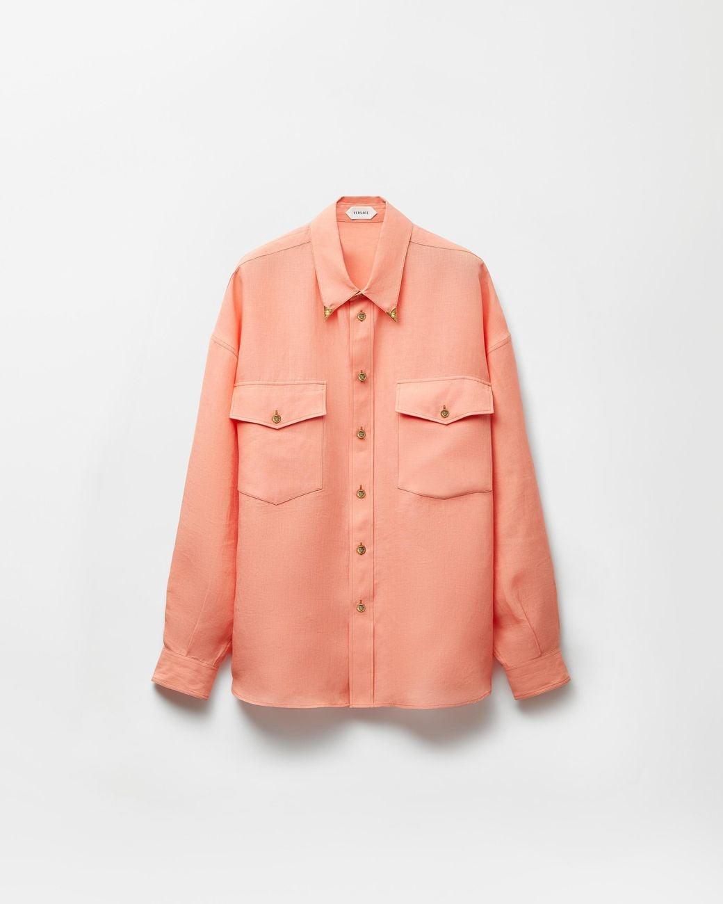 Camicia Loose di Versace in Pink da Uomo