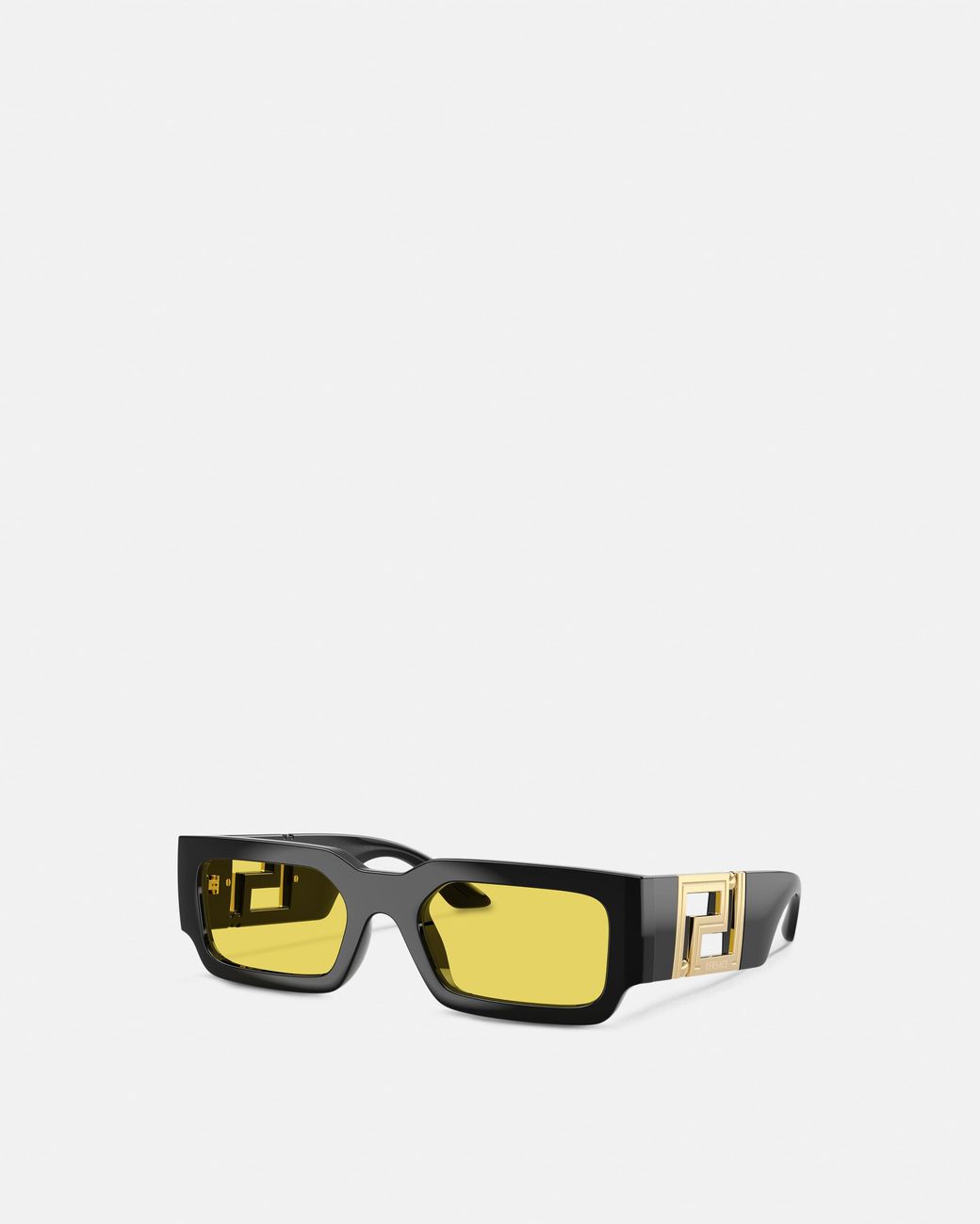 Versace Multicolor Greca Maxi Sunglasses for men