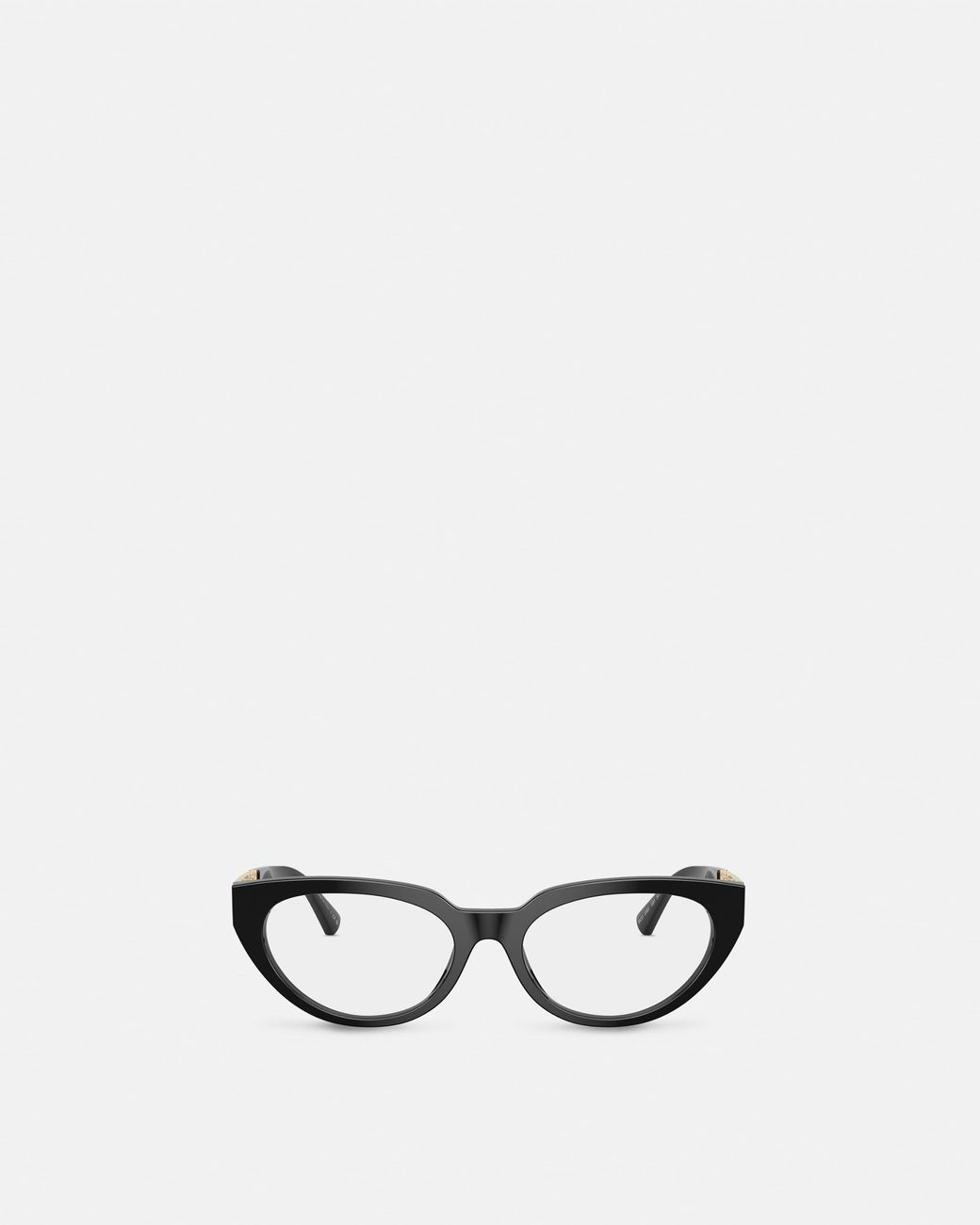 Versace White Greca Cat-Eye-Brille