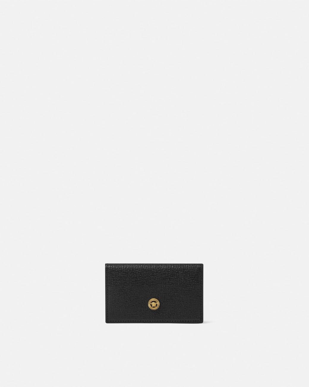 Versace White Medusa Biggie Leather Card Holder for men