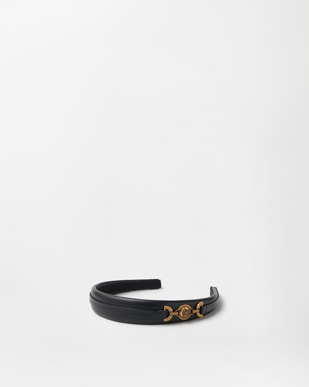 Versace White Nappa Hairband