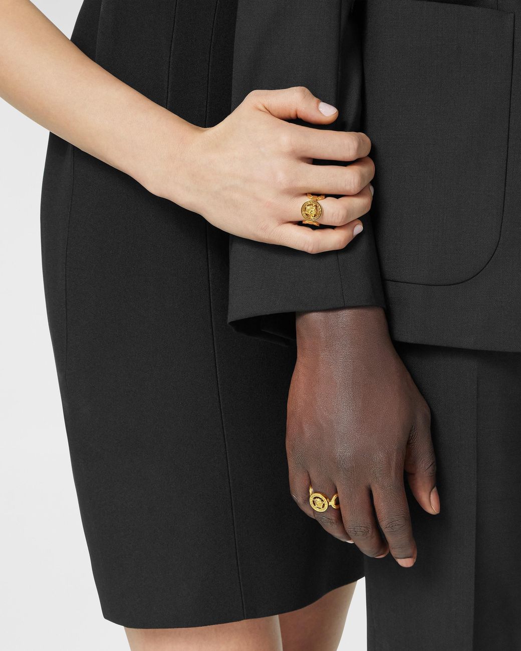 Versace Metallic Medusa '95 Ring