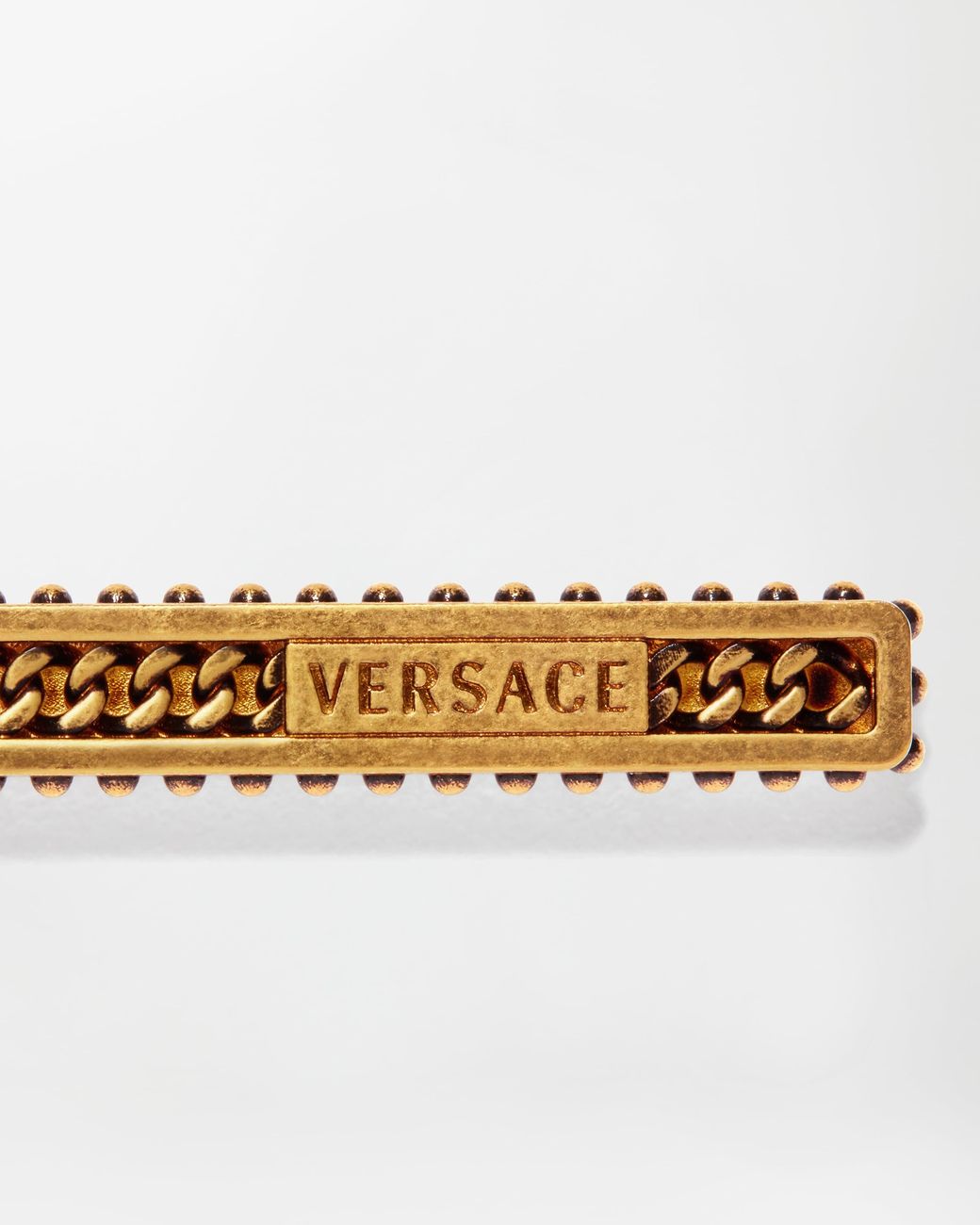 Versace White Axis Tie Pin for men