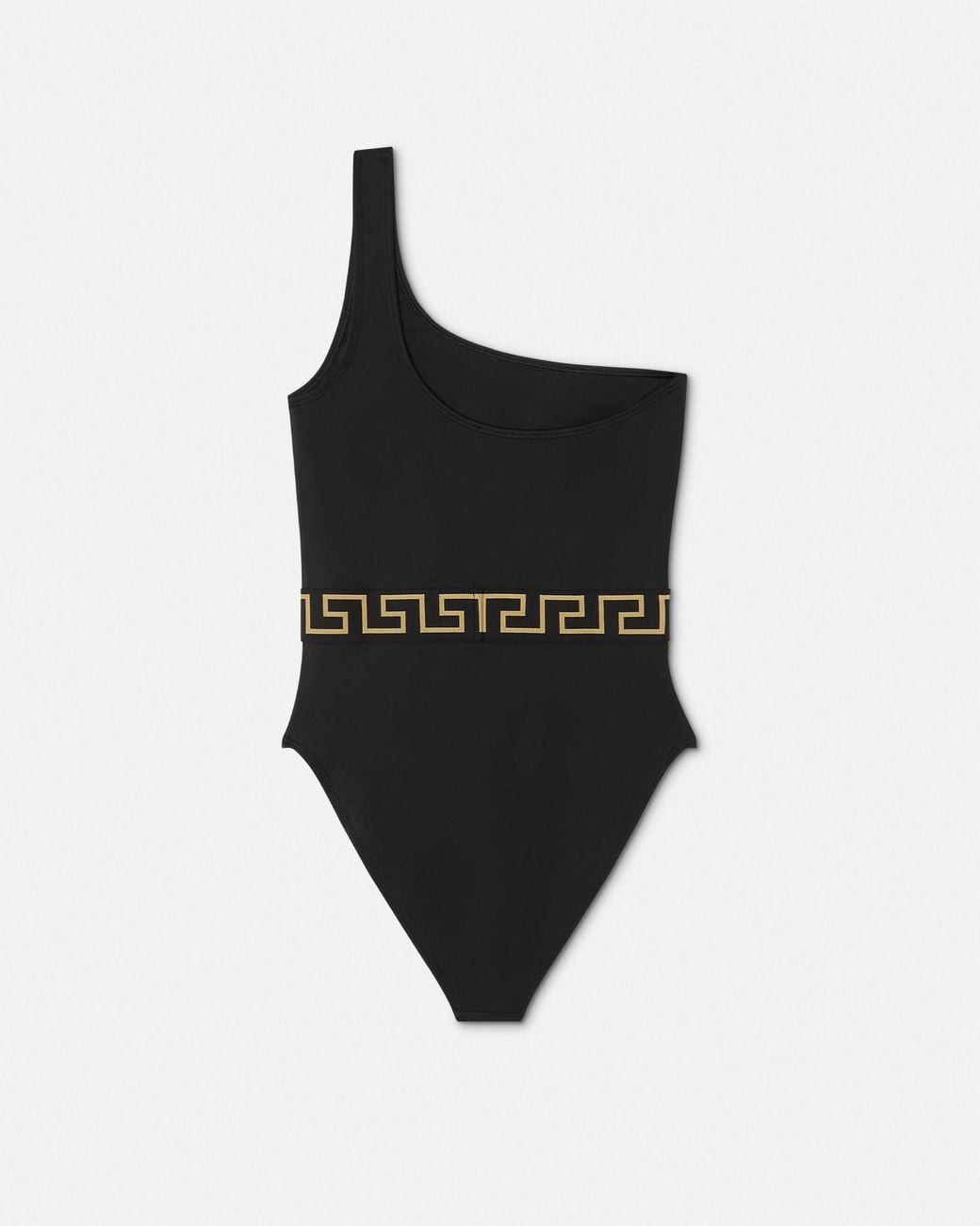 Versace Black Schwarze Meereskleidung Mit Signaturdetails