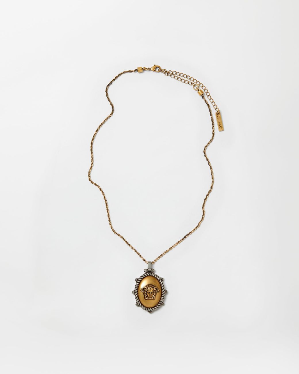 Versace White Tivoli Necklace