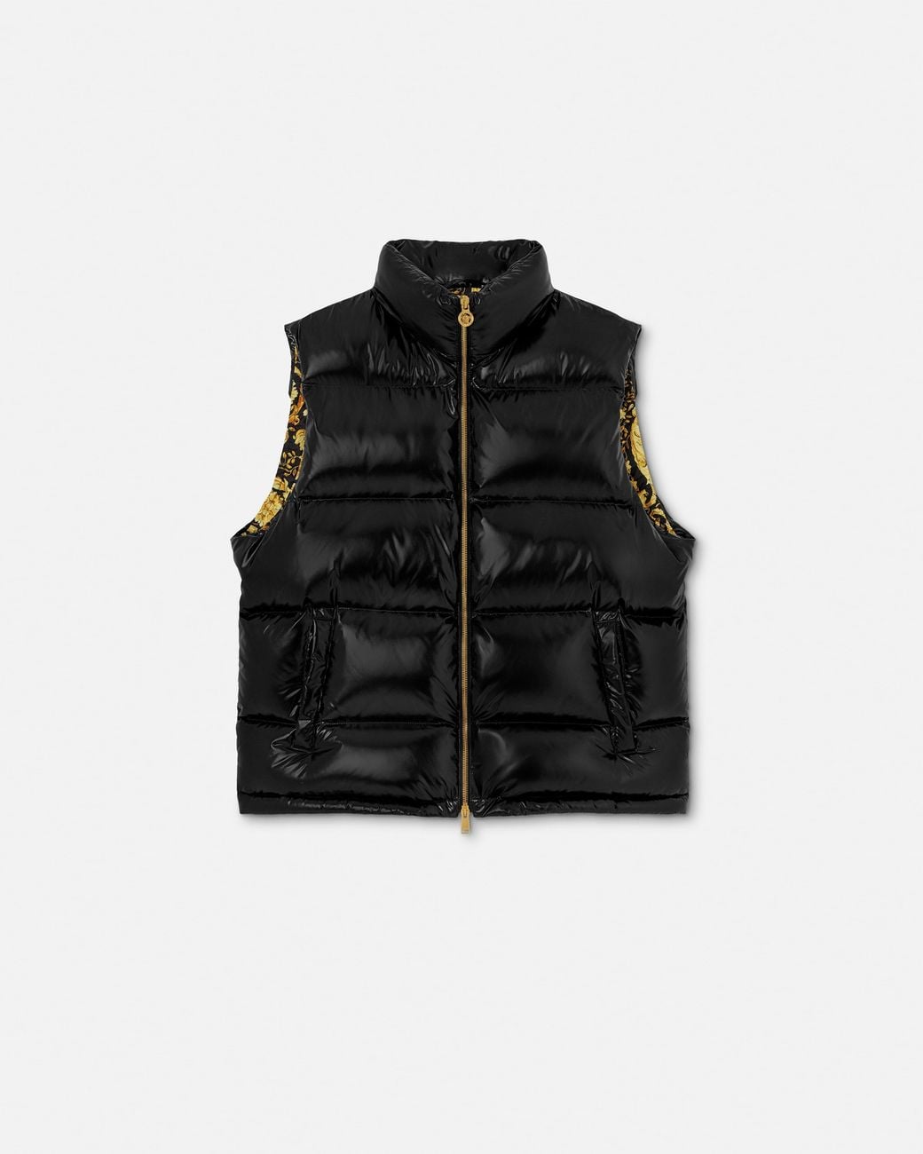 Versace Black Padded Vest for men