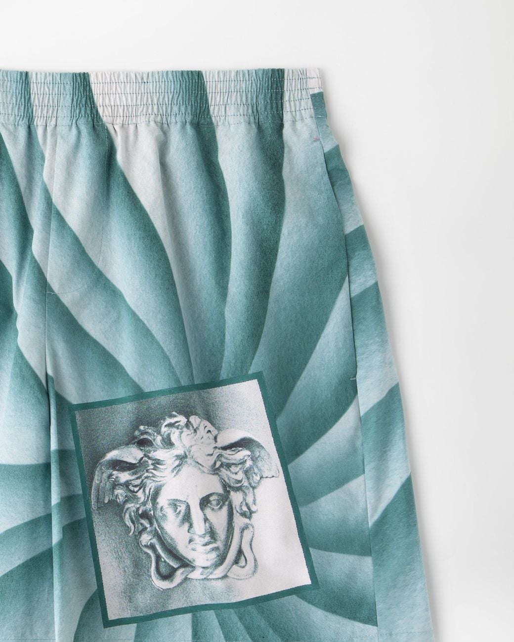 Short di Versace in Blue da Uomo