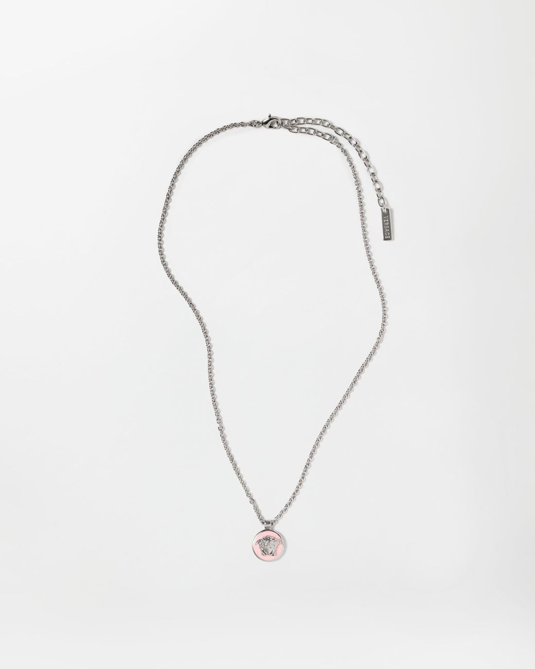 Versace White Medusa Necklace