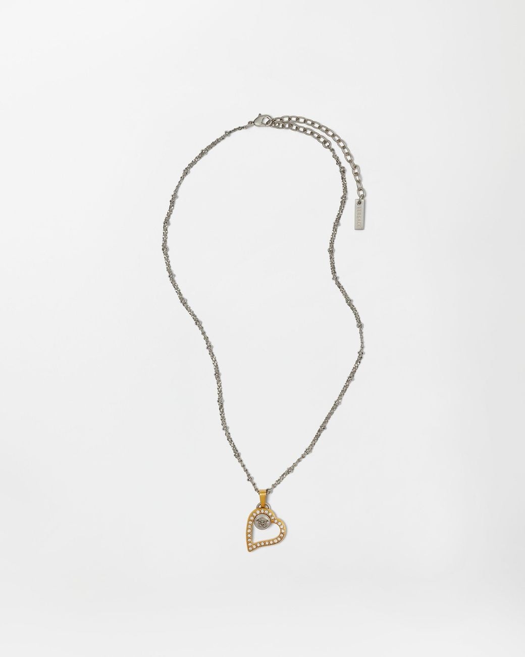 Versace White St. Valentine Crystal Necklace
