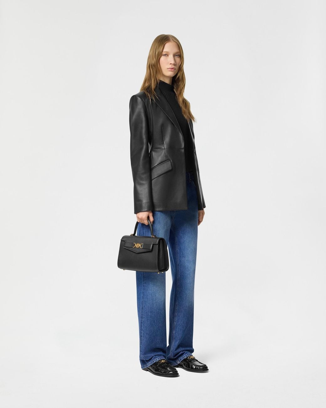 Versace Blue Medusa '95 Regular-fit Jeans