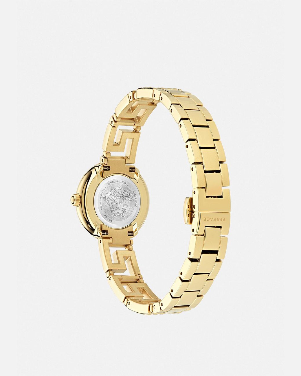 Orologio Greca Goddess di Versace in Metallic
