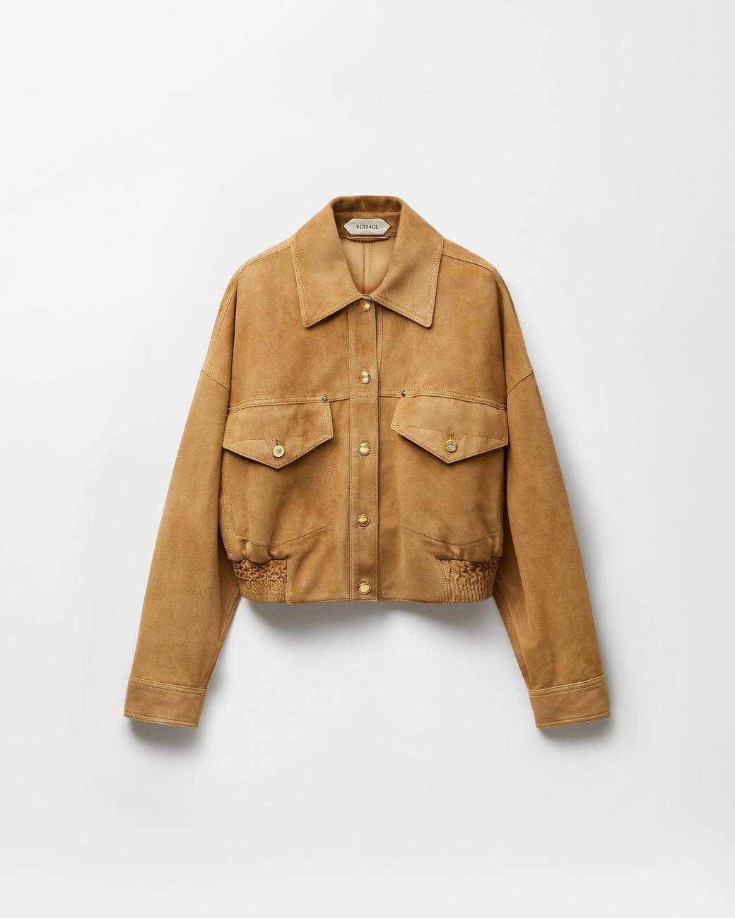 Versace Natural Suede Blouson