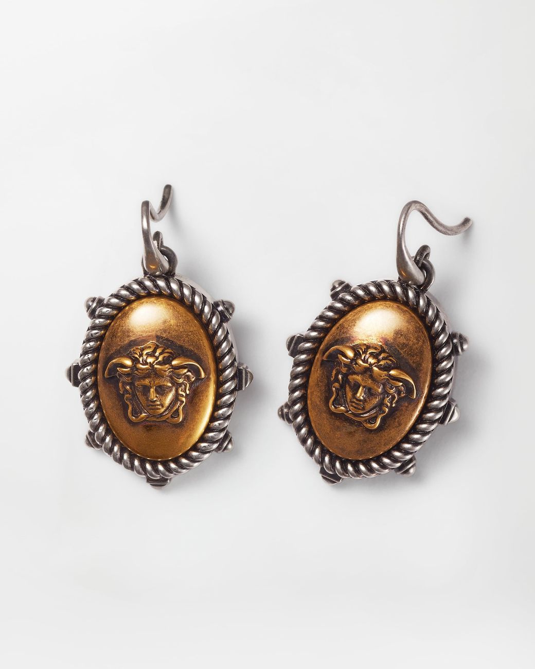 Versace Metallic Tivoli Earrings