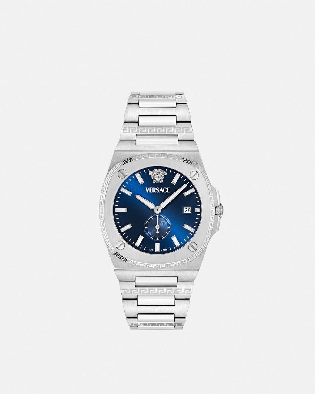Versace Blue Tolomeo 40Mm Watch for men