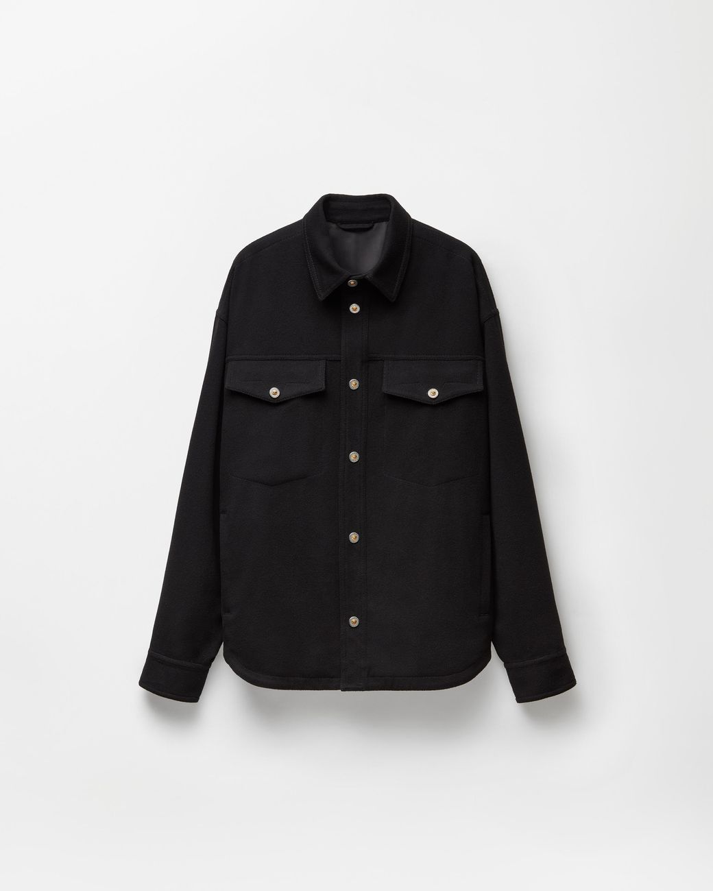 Versace Black Cashmere Blouson for men
