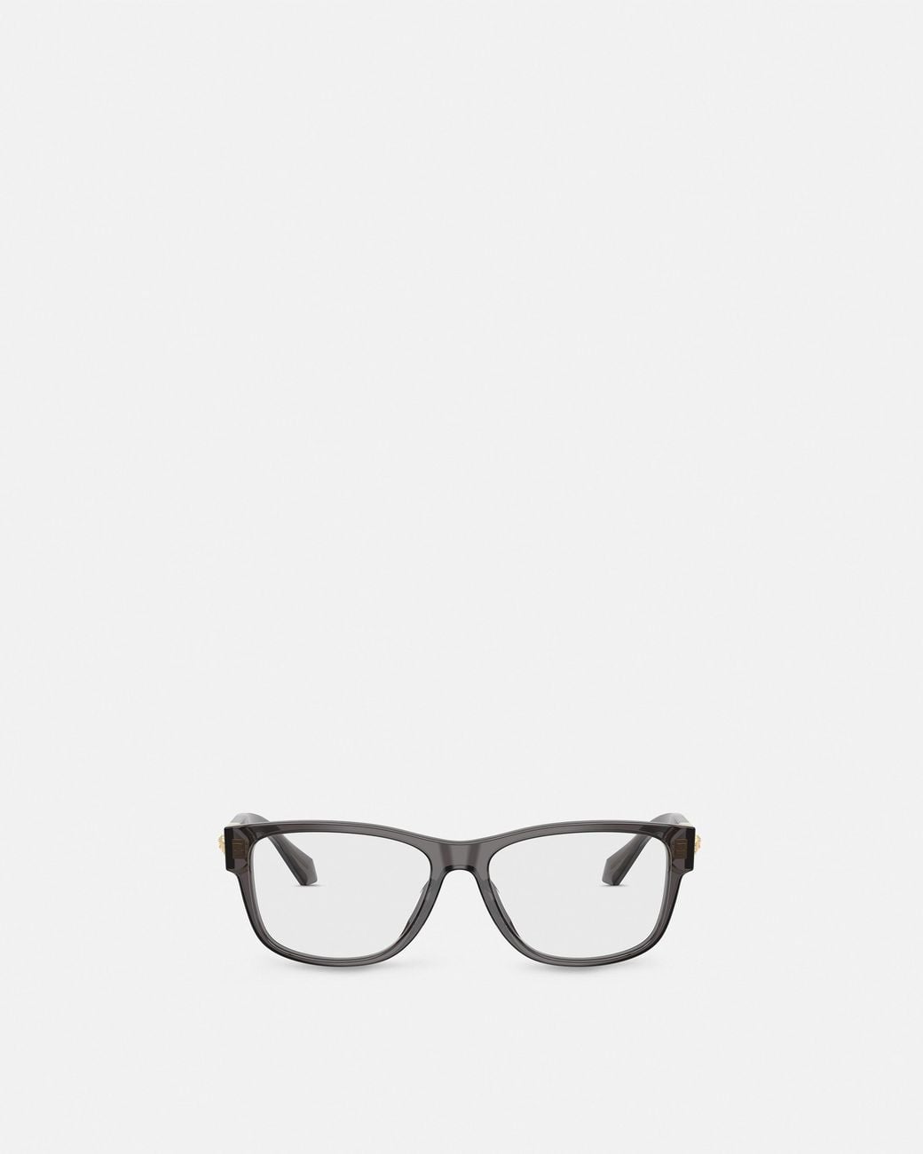 Versace White Vance Rectangular Glasses for men