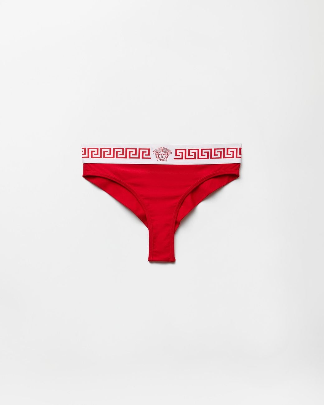 Versace Red Cotton-Jersey Briefs