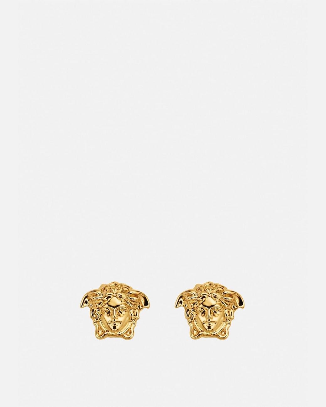 Versace Metallic Medusa Earrings