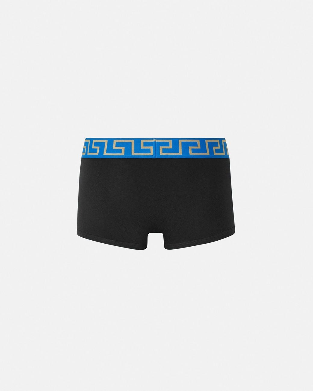 Versace Blue Cotton-Jersey Trunks for men