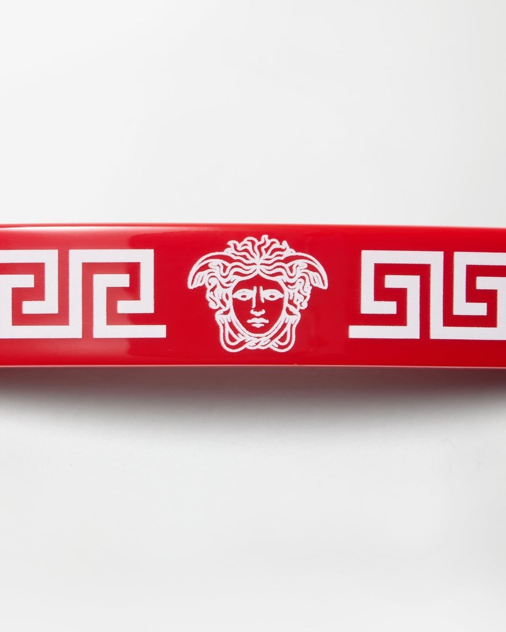 Versace White Plex Hair Clip