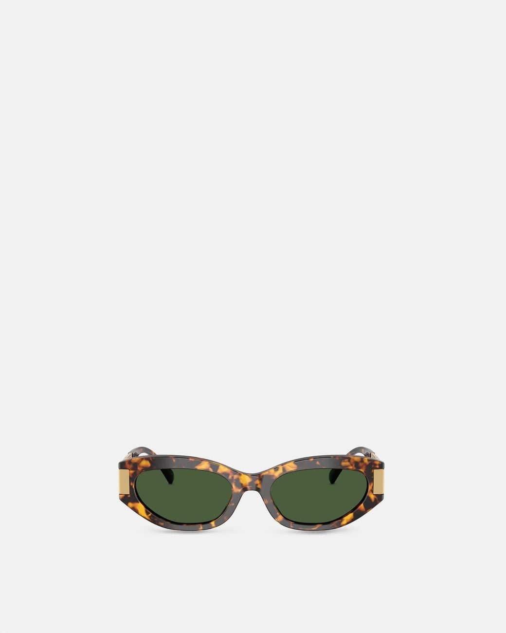 Occhiali Da Sole Cat Eye Greca di Versace in Green