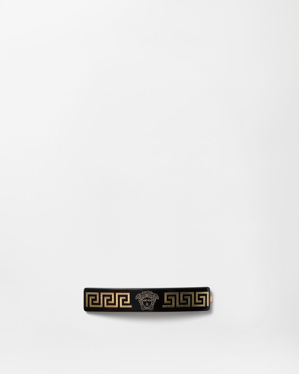 Versace White Plex Hair Clip