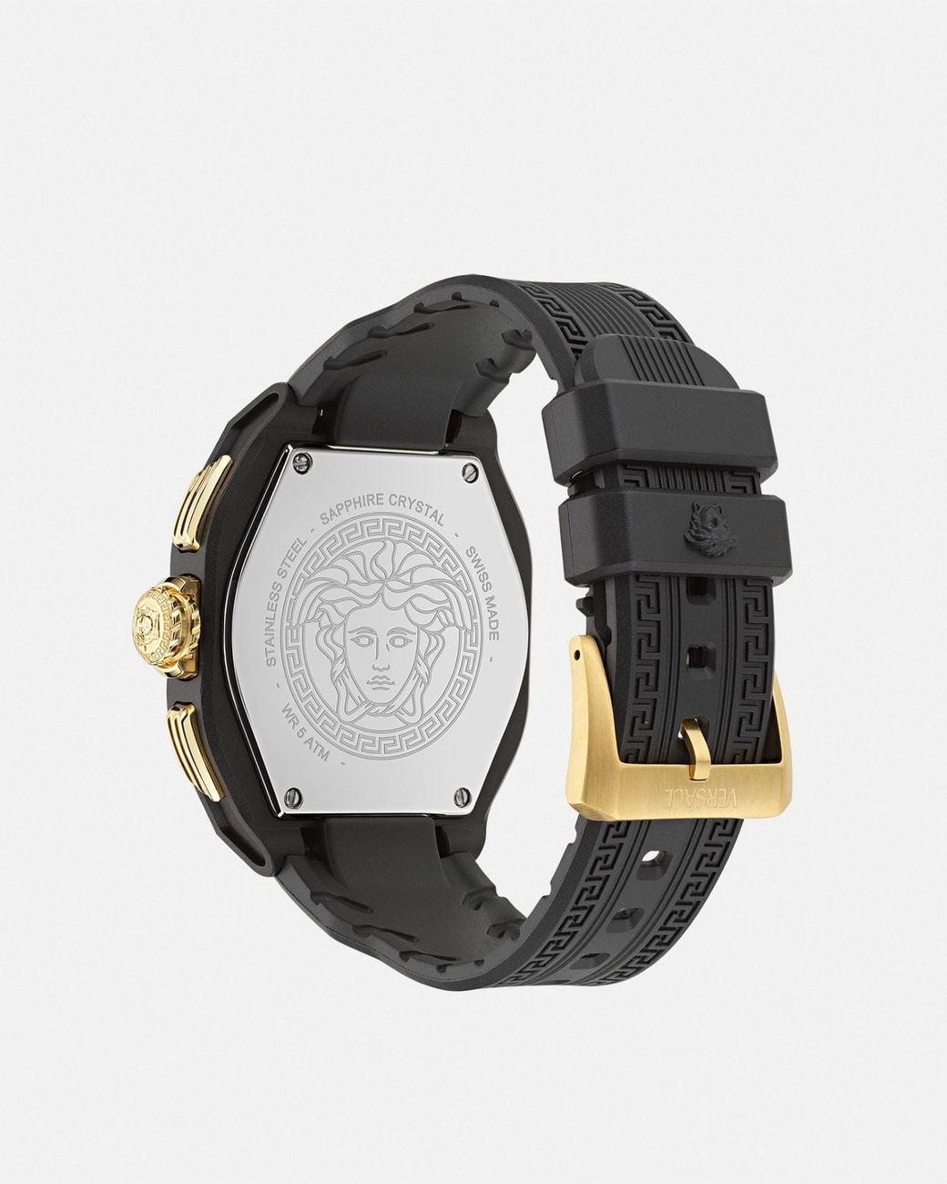 Versace Black V-Legend Chrono 44Mm Watch for men