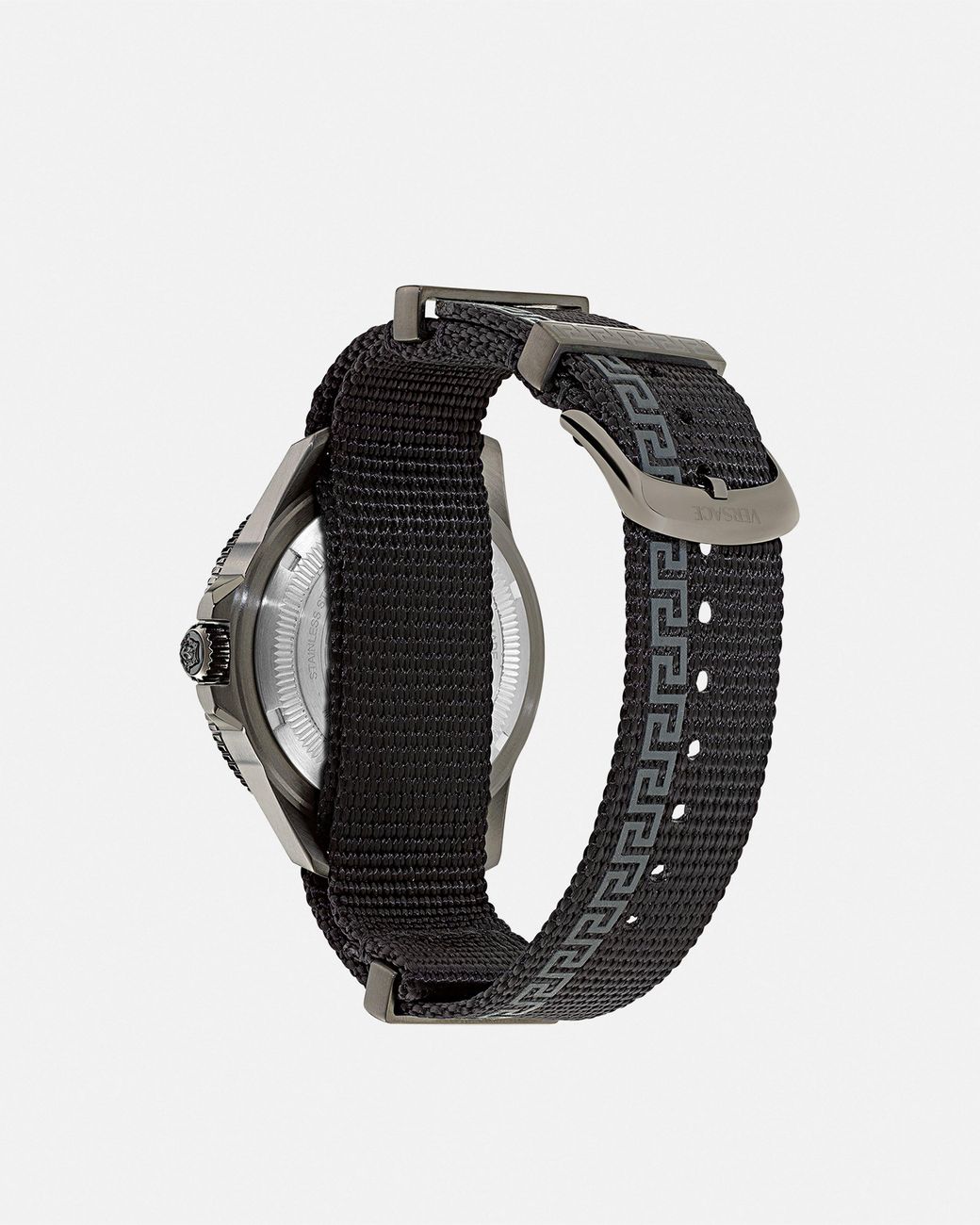 Versace Greca Force Uhr in Black für Herren