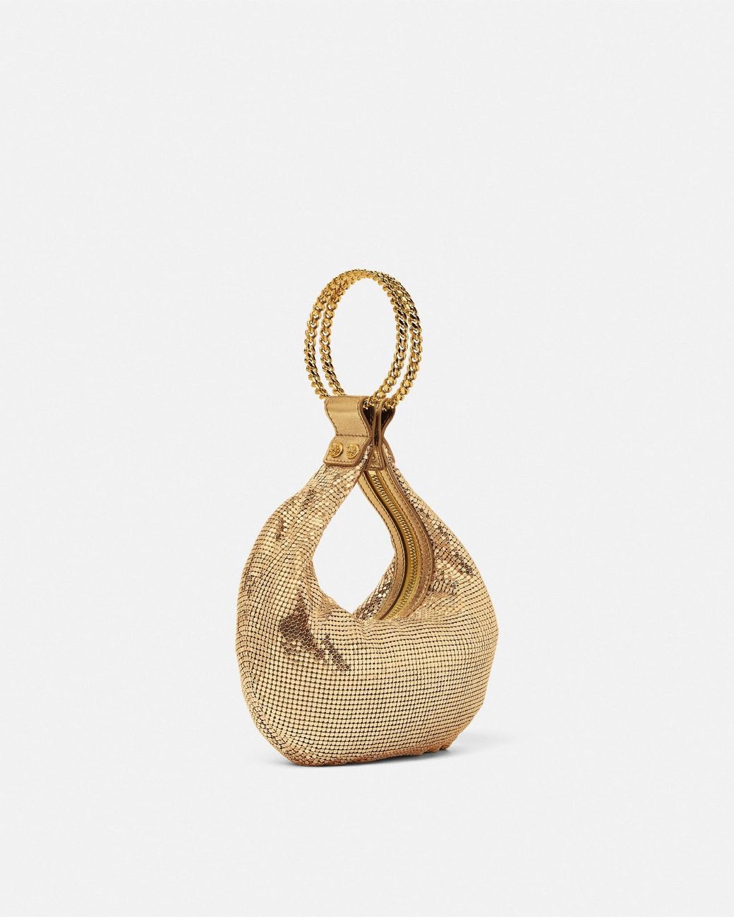 Mini Borsa di Versace in Metallic