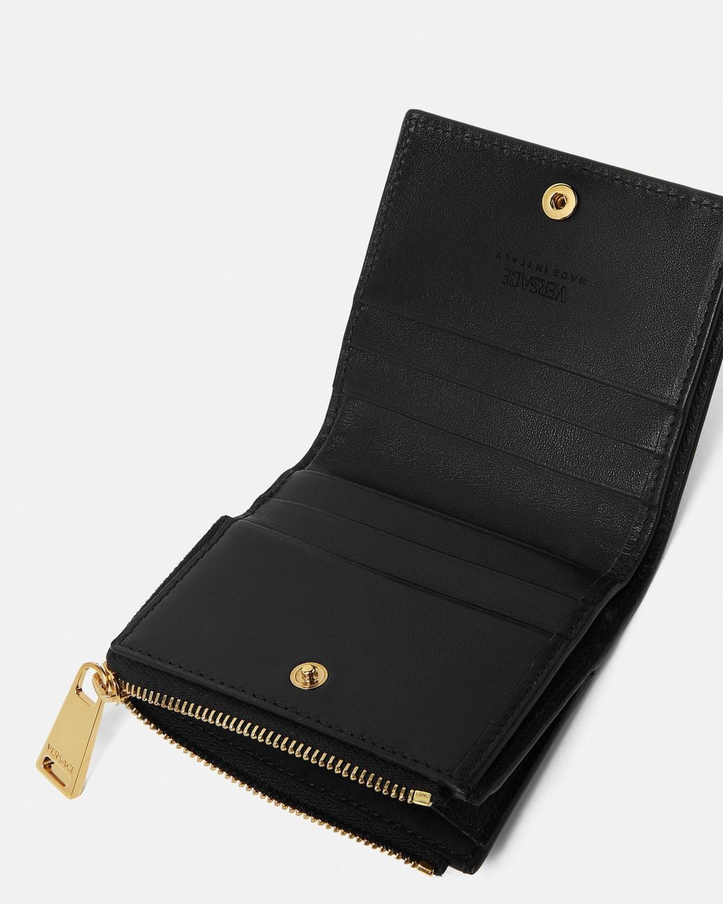 Versace White Medusa Biggie Leather Wallet for men