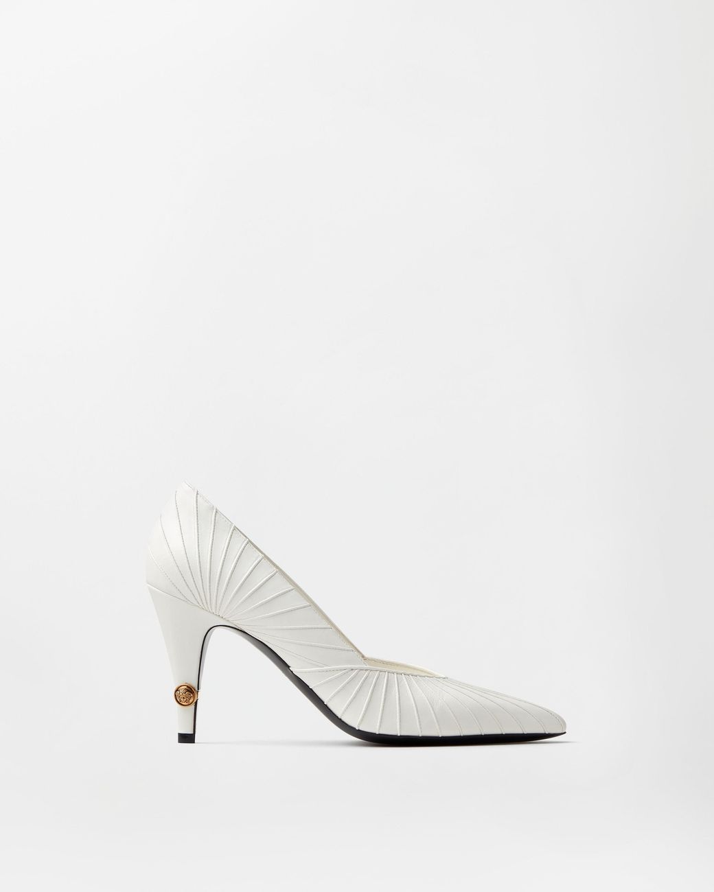Gianni Décolleté di Versace in White