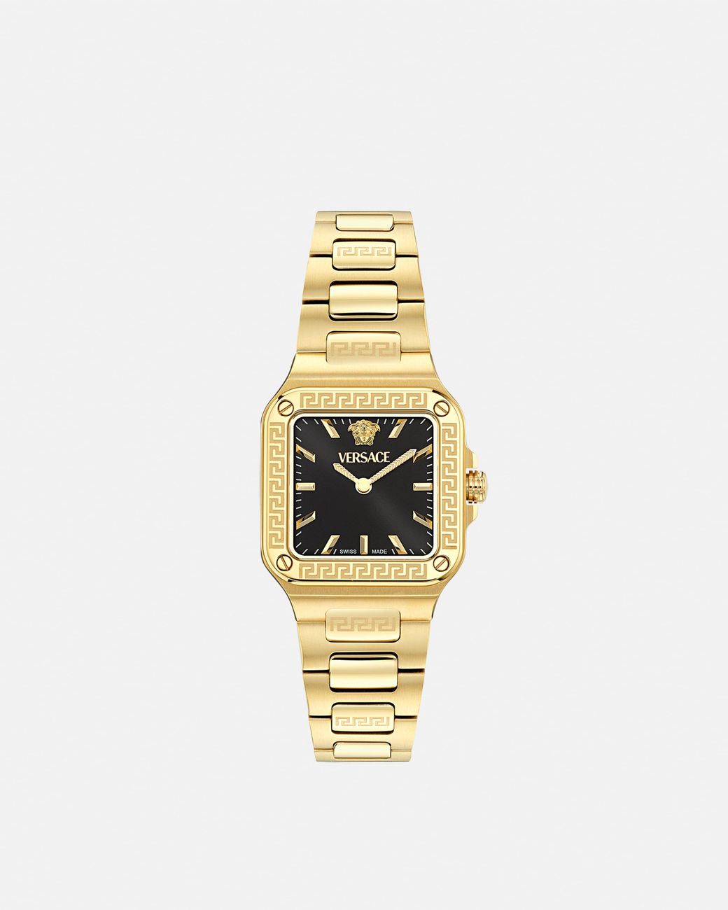 Versace Metallic Greca Edge Watch