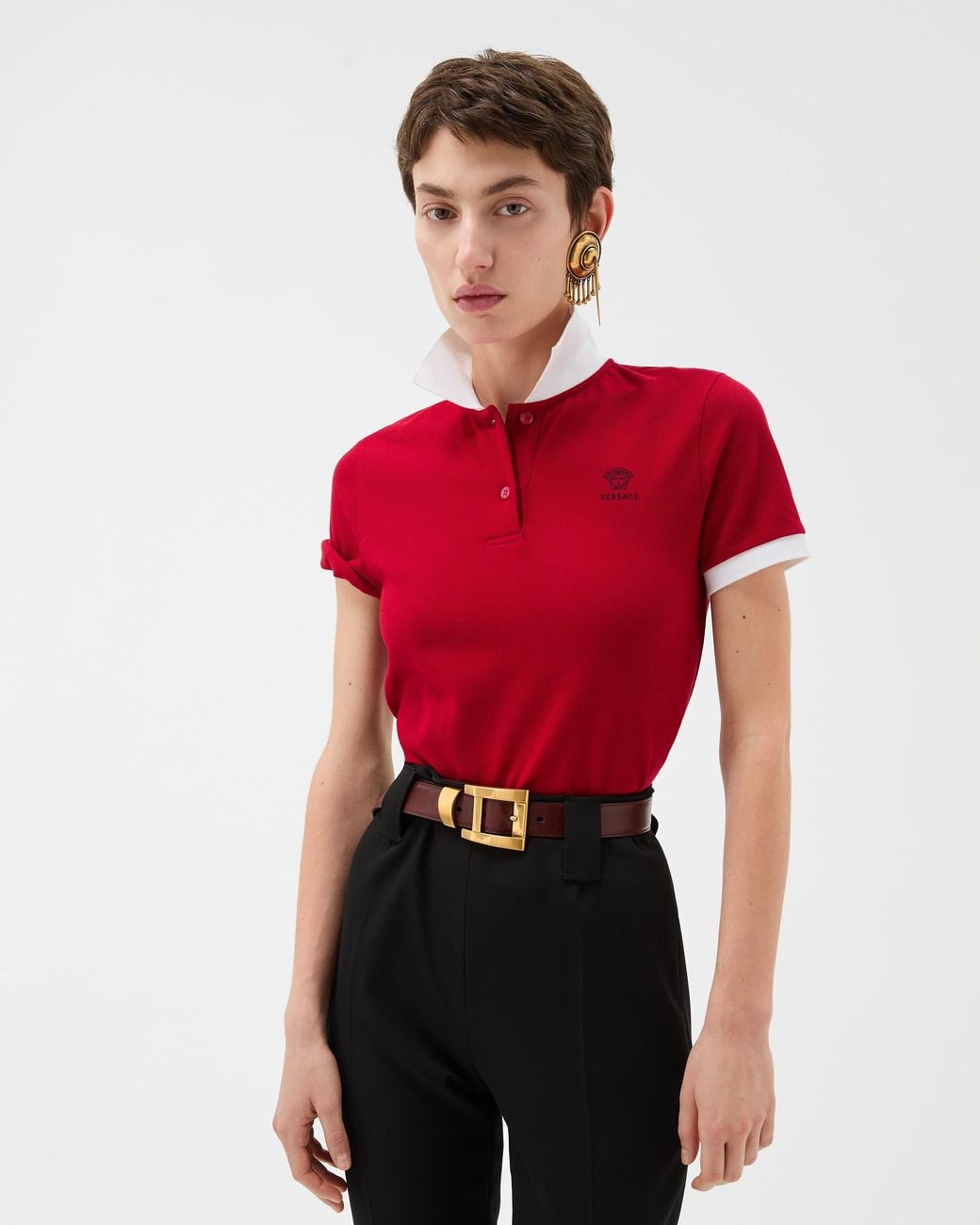 Polo di Versace in Red