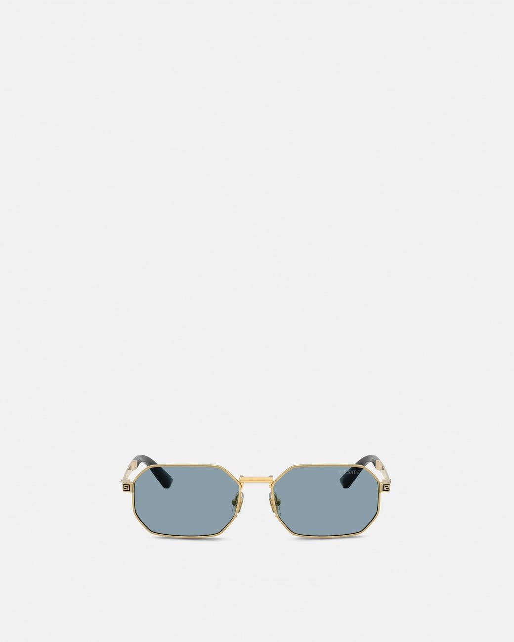 Occhiali Da Sole Greca Flow di Versace in White da Uomo
