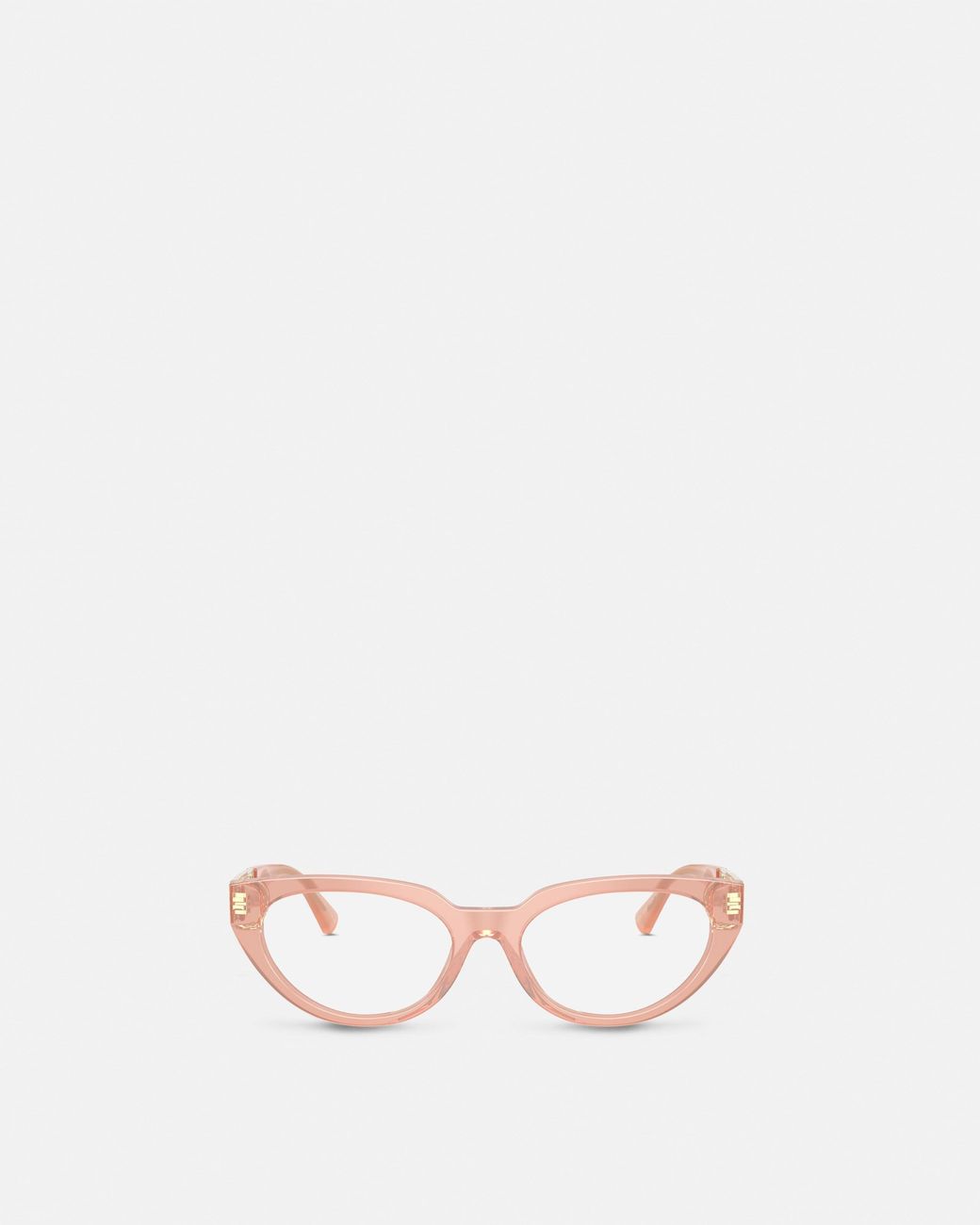 Versace Natural Greca Cat-Eye Glasses