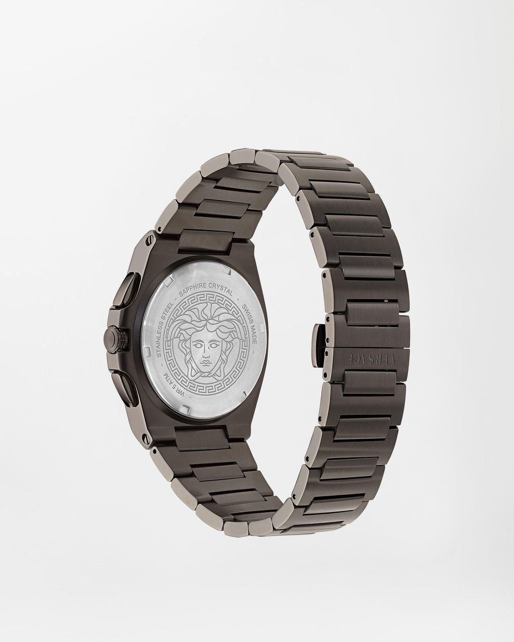 Versace Black Tolomeo Chrono Watch for men
