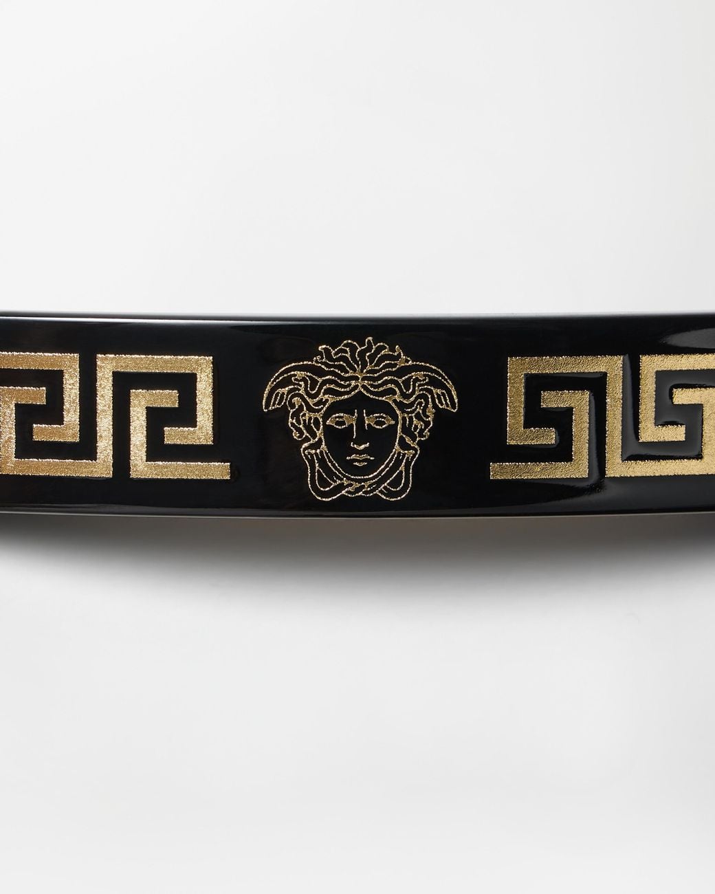 Versace White Plex Hair Clip