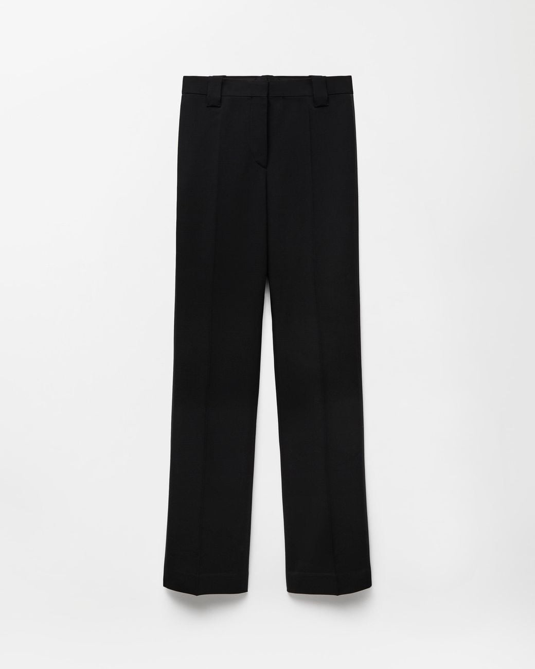 Versace Black Stretch Wool Pants